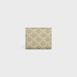 Fashion Small Flap Wallet TRIOMPHE in TRIOMPHE CANVAS Women Triomphe | Triomphe Canvas