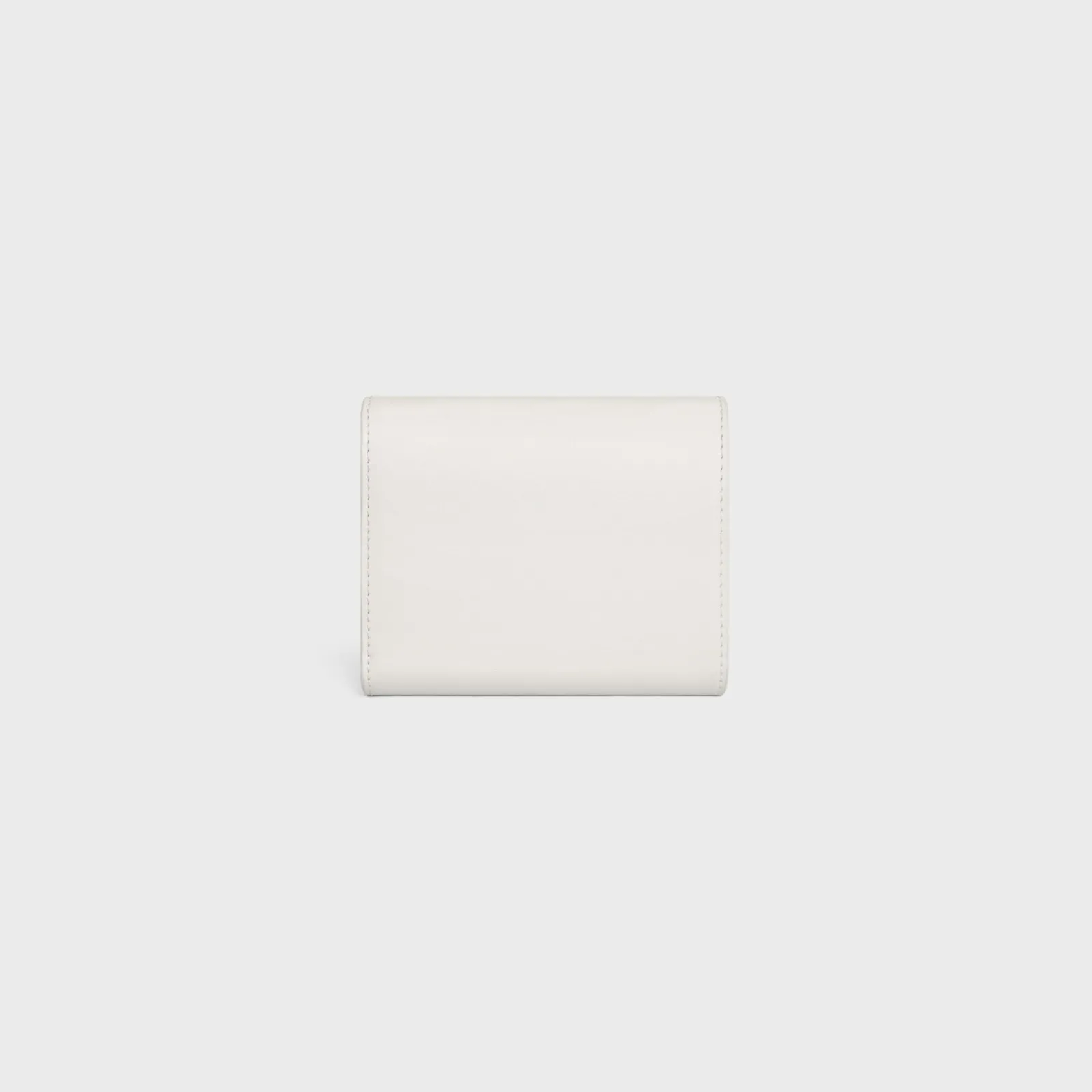 Clearance Small Flap Wallet TRIOMPHE in Shiny calfskin Women Triomphe | Categories·Wallets