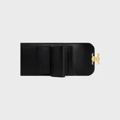 Hot Small Flap Wallet TRIOMPHE in PATENT CALFSKIN Women Triomphe | Categories·Wallets
