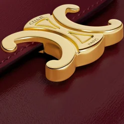Best Small Flap Wallet TRIOMPHE in Shiny calfskin Women Triomphe | Categories·Wallets