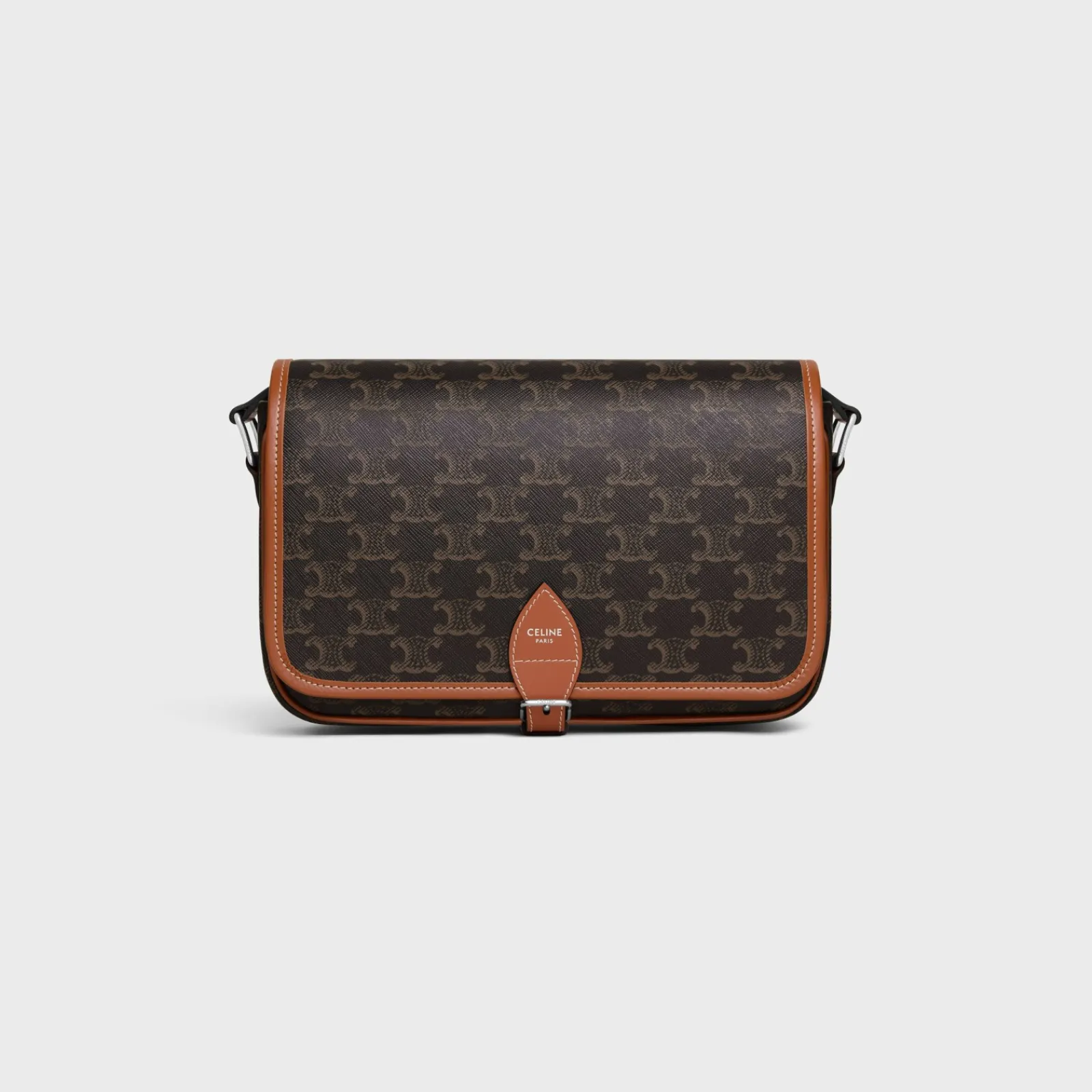 Best SMALL FOLCO MESSENGER in Triomphe Canvas and calfskin Triomphe Canvas | Categories·Cross-Body Bags