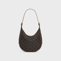 Discount SMALL HELOÏSE BAG CUIR TRIOMPHE in TRIOMPHE CANVAS & CALFSKIN Women Triomphe Canvas | More Lines·Cuir Triomphe