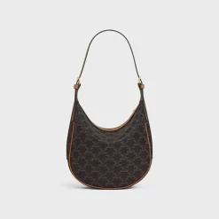 Discount SMALL HELOÏSE BAG CUIR TRIOMPHE in TRIOMPHE CANVAS & CALFSKIN Women Triomphe Canvas | More Lines·Cuir Triomphe
