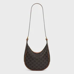 Discount SMALL HELOÏSE BAG CUIR TRIOMPHE in TRIOMPHE CANVAS & CALFSKIN Women Triomphe Canvas | More Lines·Cuir Triomphe