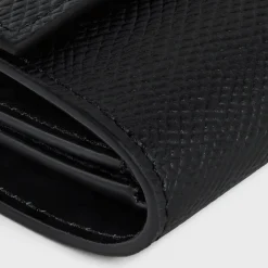 Discount Small trifold wallet in Grained calfskin Essentials | Categories·Allets