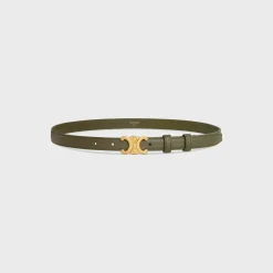 Sale Small Triomphe Belt in Smooth Calfskin Women Triomphe