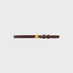 Sale Small Triomphe Belt in Taurillon Leather Women Triomphe