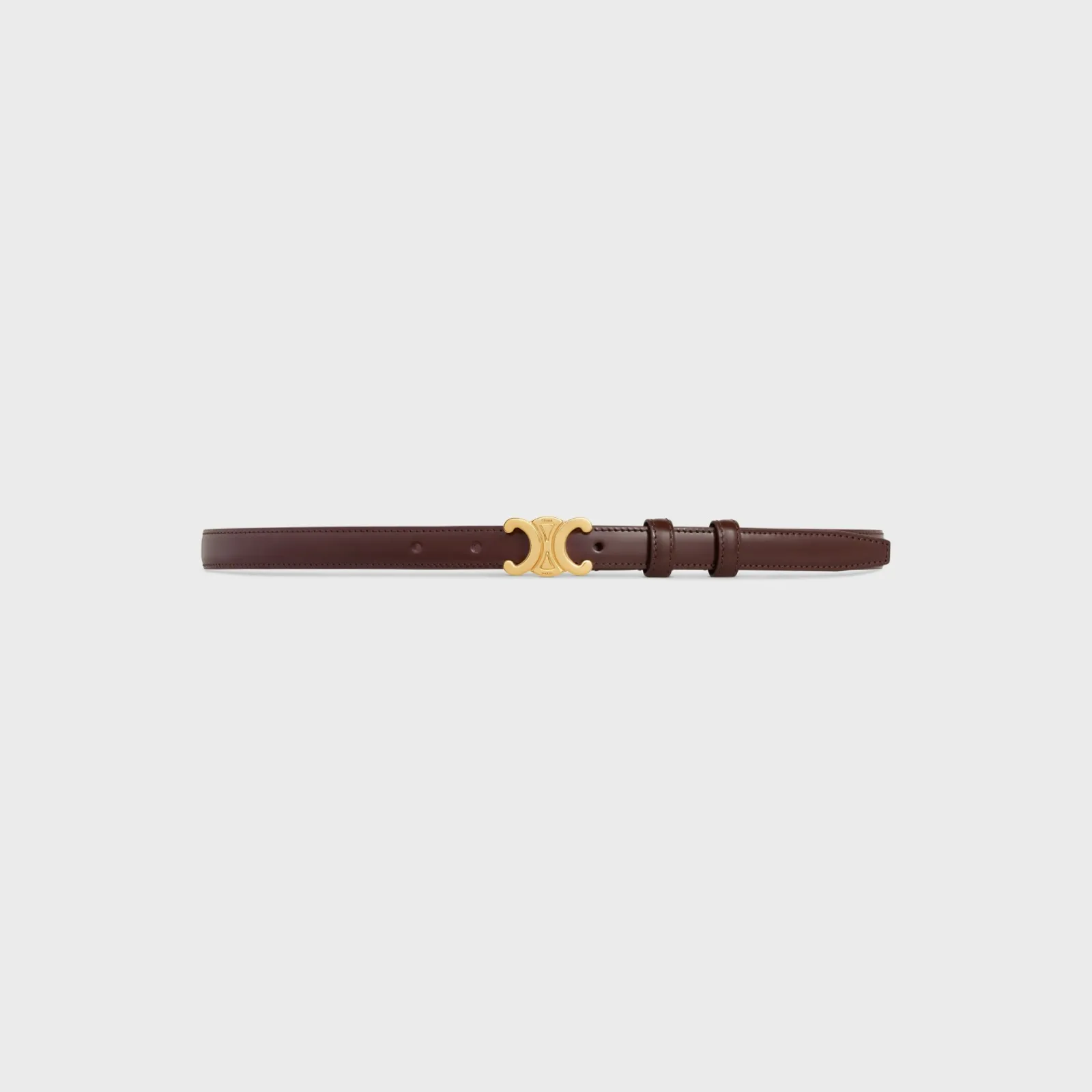 Sale Small Triomphe Belt in Taurillon Leather Women Triomphe