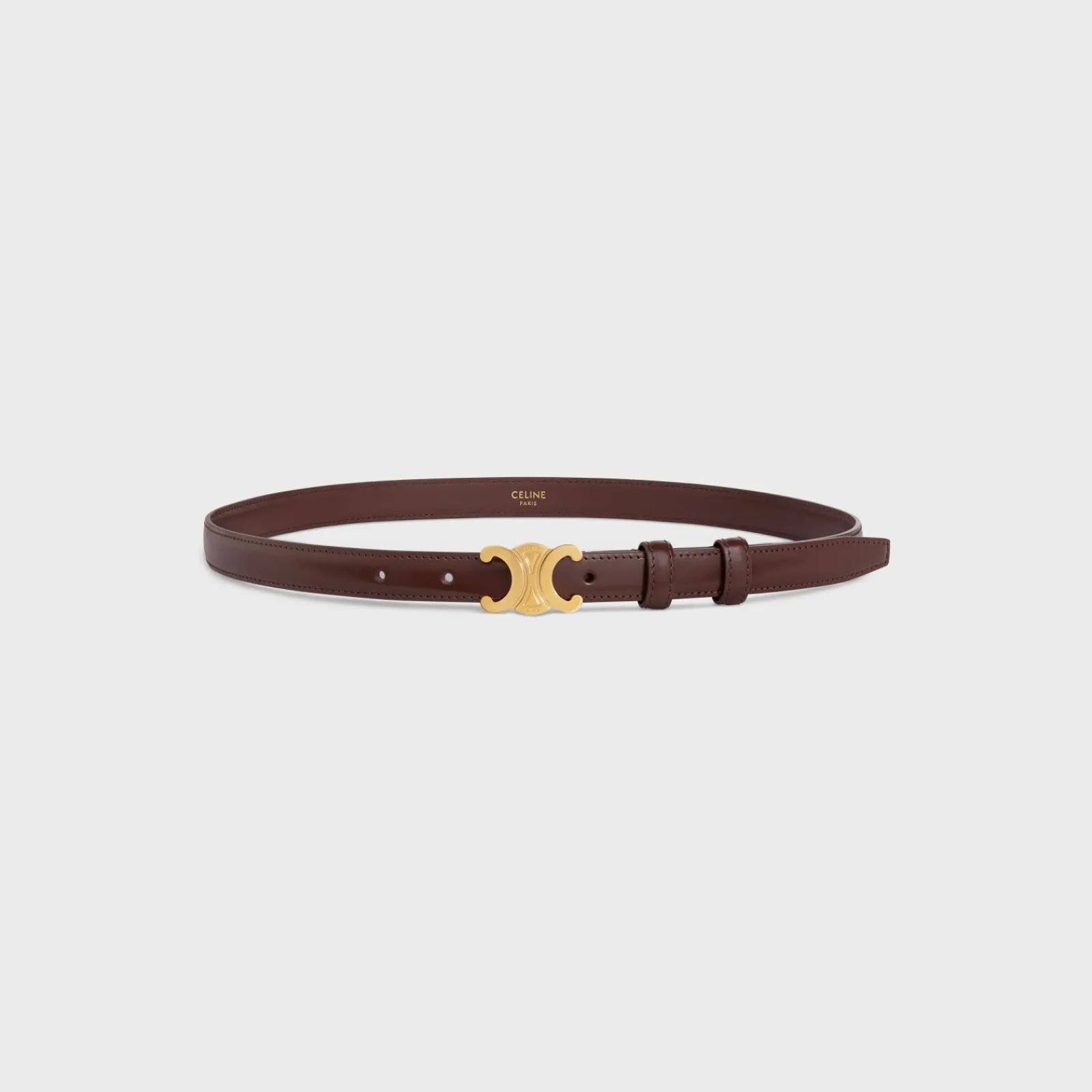 Sale Small Triomphe Belt in Taurillon Leather Women Triomphe