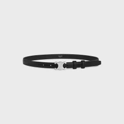 Discount Small Triomphe Belt in Taurillon Leather Women Triomphe