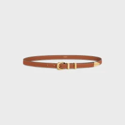Best SMALL WESTERN BELT in Natural Calfskin Women Western
