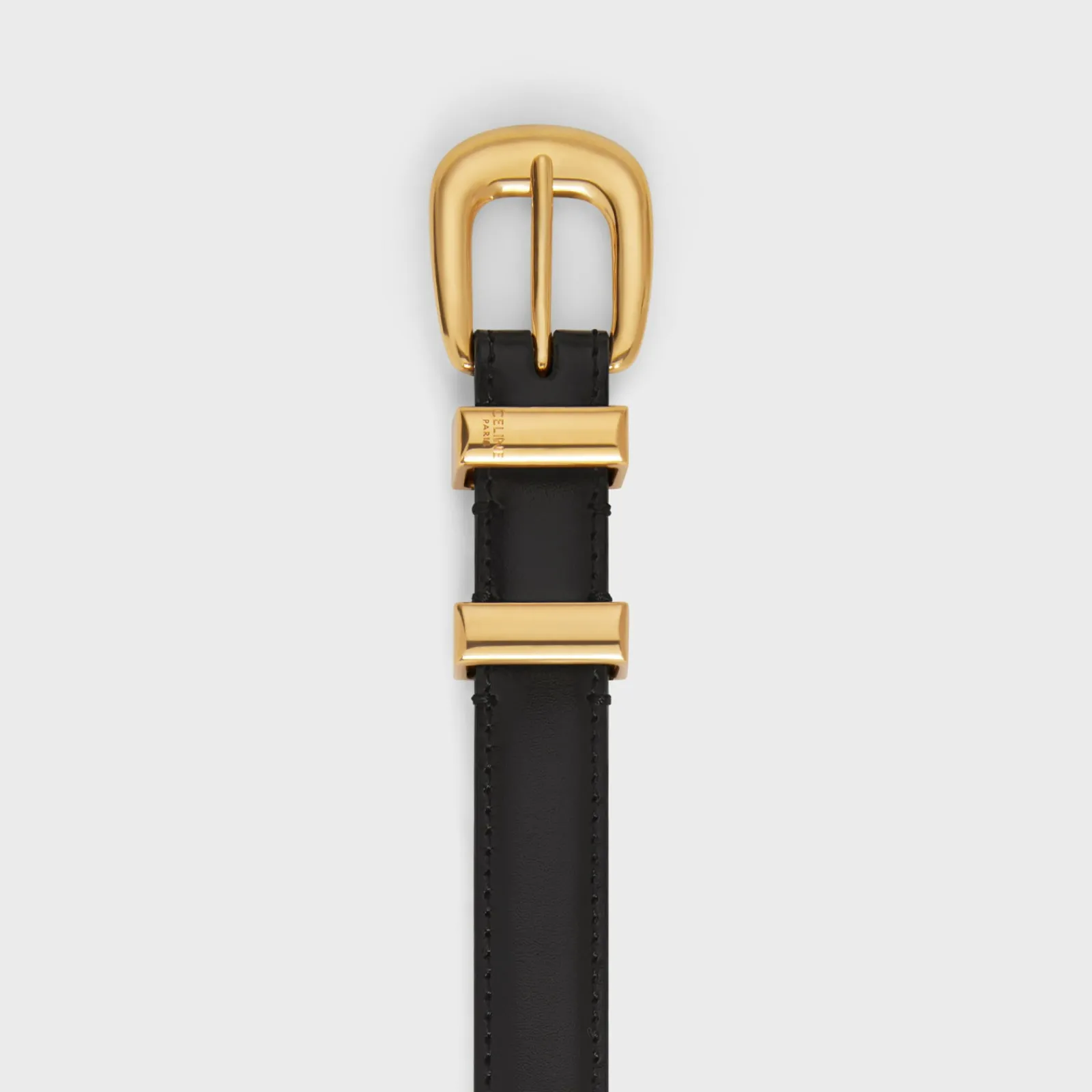 Online SMALL WESTERN BELT in Taurillon Leather Women Western