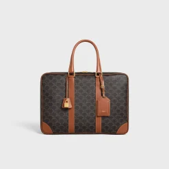 Fashion Soft Luggage 45 in Triomphe Canvas and Calfskin Travel