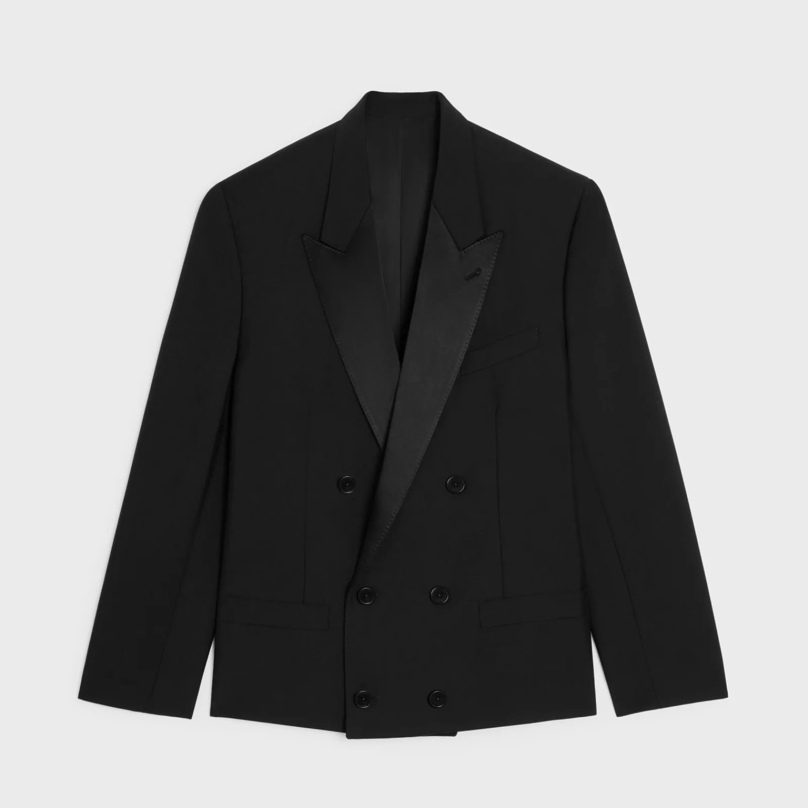 Best spencer boxy tux jacket in grain de poudre Jackets & Trousers