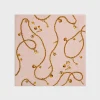 Discount SQUARE IN CHAIN TASSELS SILK TWILL Women Silk Scarves