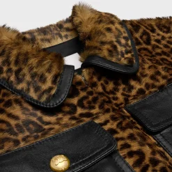 New Straight fit blouson jacket in soft lambskin Women Jackets | Leather And Shearling