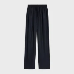 Fashion straight jogging pants in cashmere flannel Women Pants And Shorts