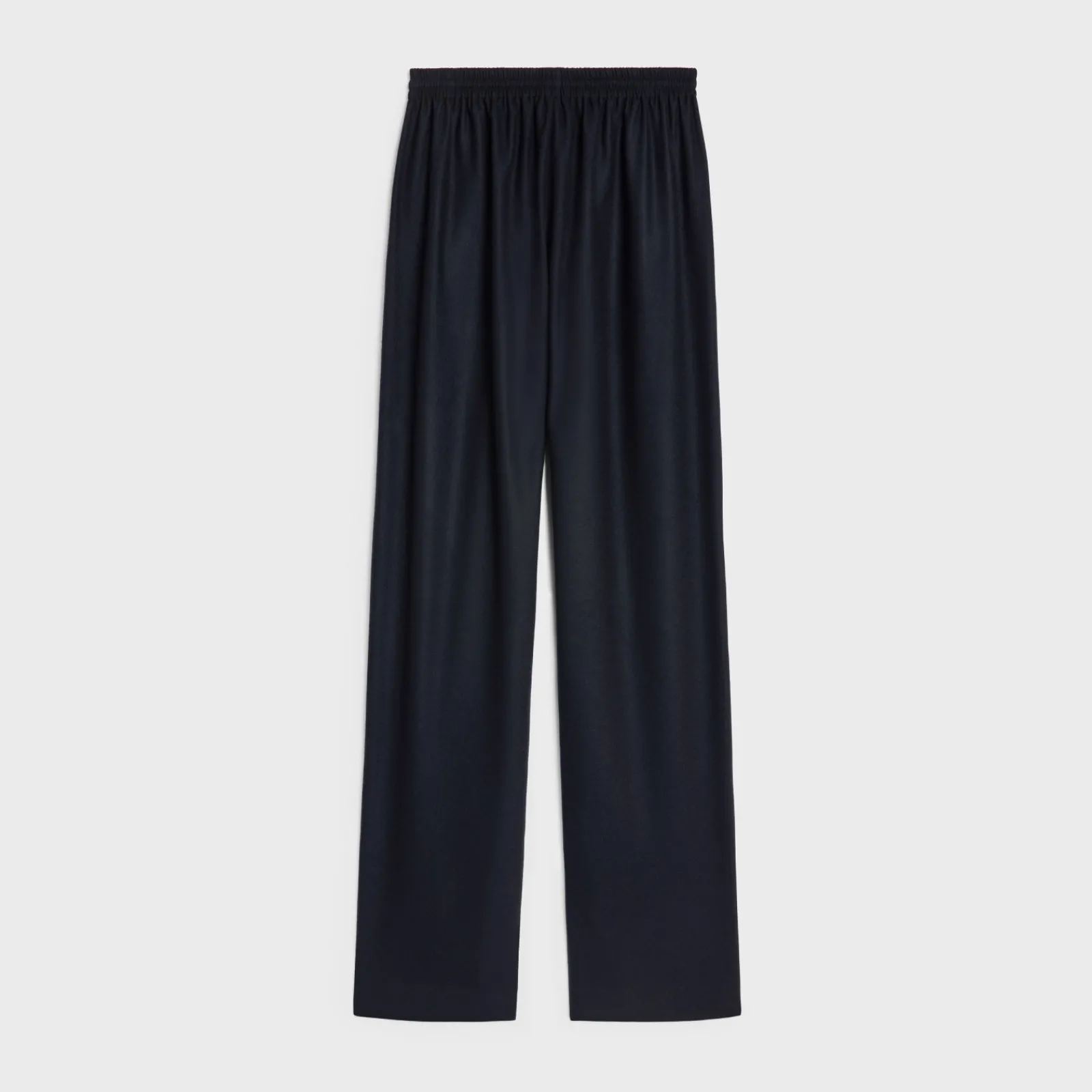 Fashion straight jogging pants in cashmere flannel Women Pants And Shorts