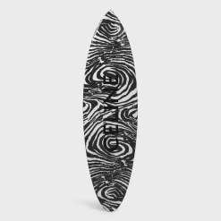 Clearance Surfboard in WOOD ZEBRA PATTERN AND PRINT Lifestyle