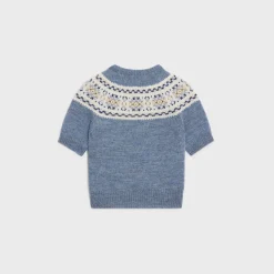 New sweater in Triomphe fair isle wool Women Knitwear