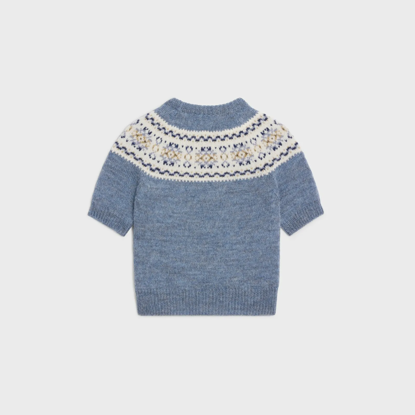 New sweater in Triomphe fair isle wool Women Knitwear