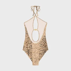 Discount swimsuit in print matte jersey Women Swimwear And Lingerie