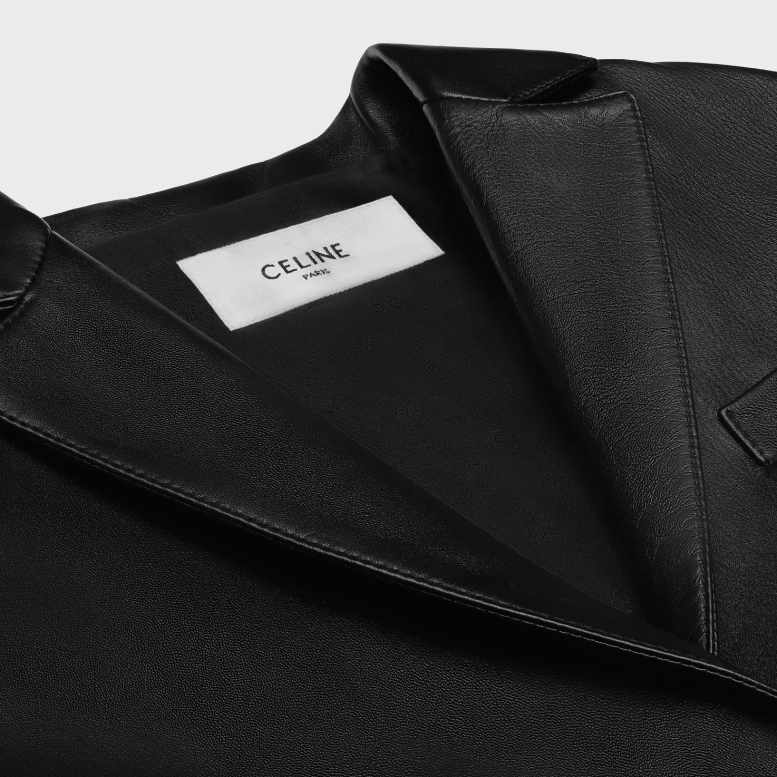 Fashion tailored jacket in soft lambskin Women Jackets | Leather And Shearling