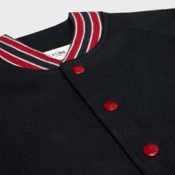 Hot teddy jacket in textured wool Coats & Blousons