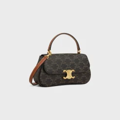 Discount TEEN LOLA in Triomphe Canvas and Calfskin Women More Lines·Other Lines | Categories·Cross-Body Bags