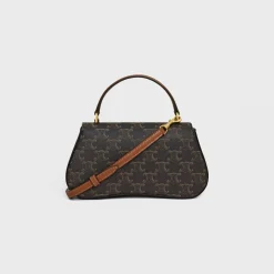 Discount TEEN LOLA in Triomphe Canvas and Calfskin Women More Lines·Other Lines | Categories·Cross-Body Bags