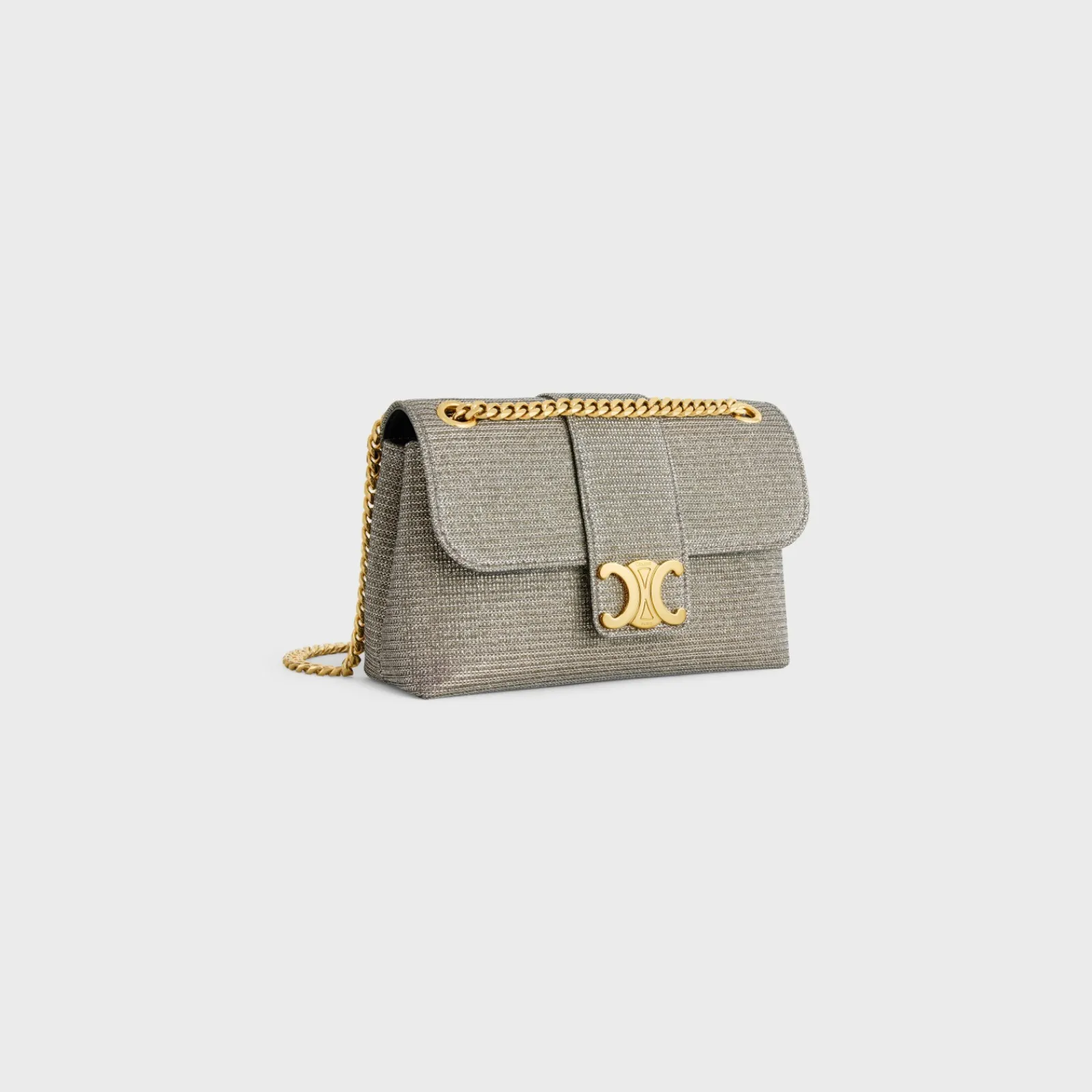 Sale TEEN VICTOIRE BAG in GLITTER TEXTILE Women More Lines·Celine Victoire | Categories·Cross-Body Bags