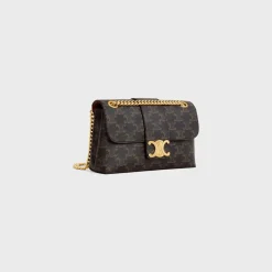 Clearance TEEN VICTOIRE BAG in Triomphe Canvas Women Triomphe Canvas | More Lines·Celine Victoire