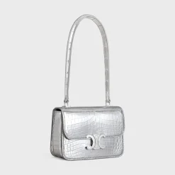 Hot TEEN GARANCE bag in LAMINATED NILOTICUS CROCODILE Women More Lines·Other Lines | Categories·Shoulder Bags