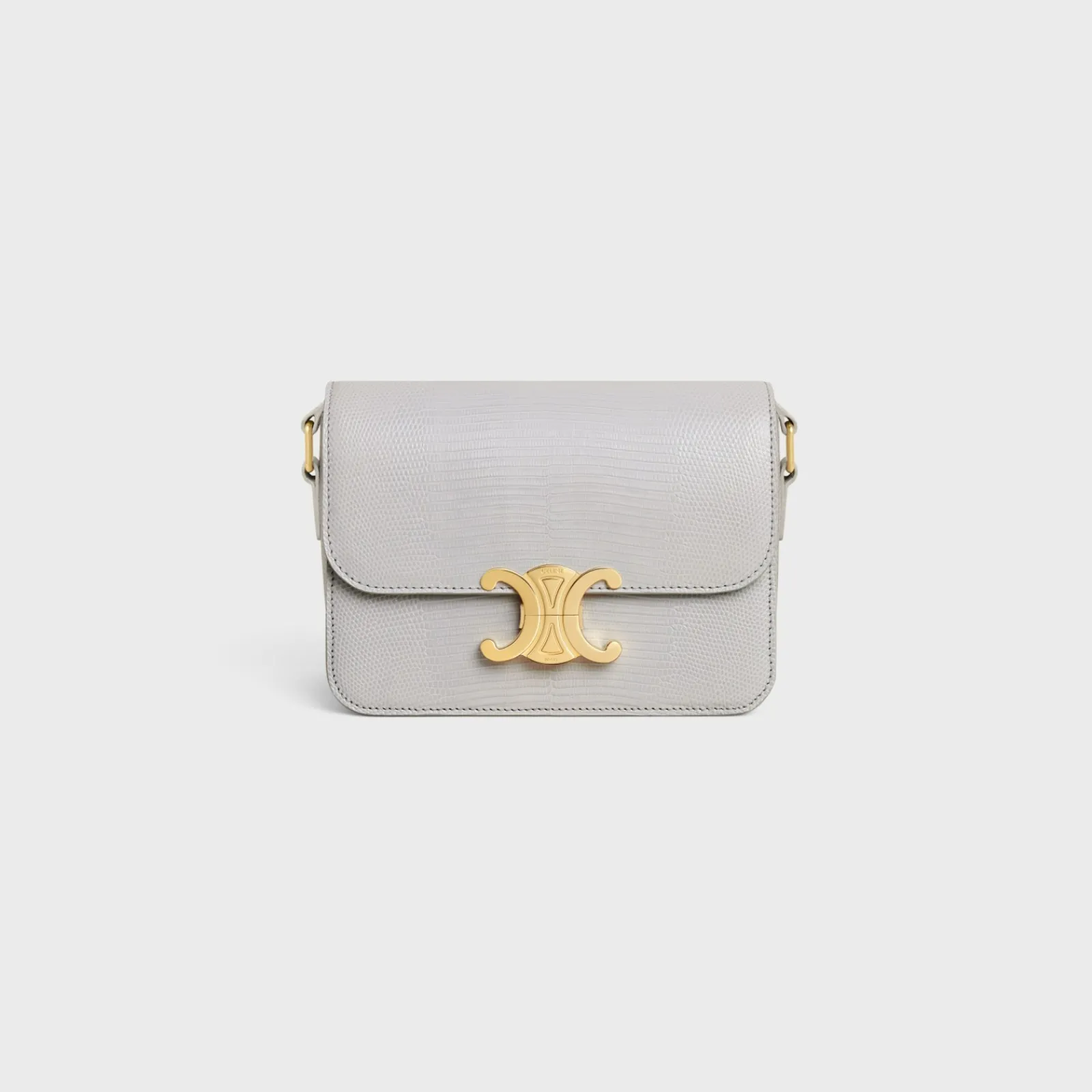 Outlet Teen Triomphe Bag in lizard Women Triomphe | Categories·Cross-Body Bags