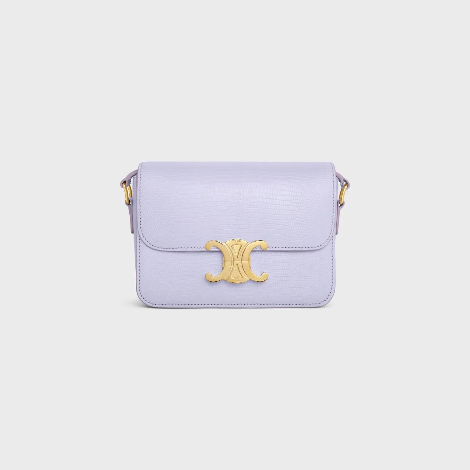 New Teen Triomphe Bag in lizard Women Triomphe | Categories·Cross-Body Bags