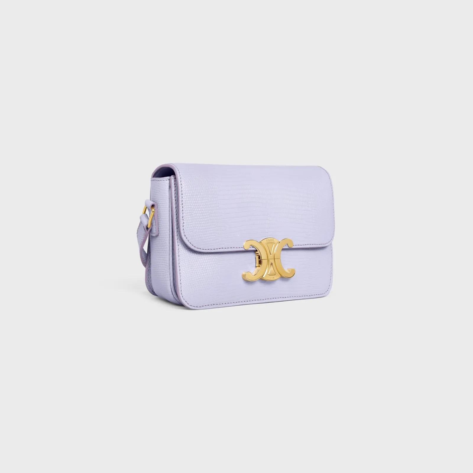 New Teen Triomphe Bag in lizard Women Triomphe | Categories·Cross-Body Bags