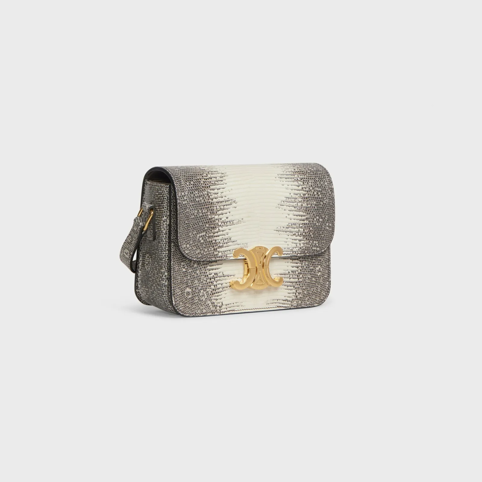 Discount Teen Triomphe Bag in Lizard Women Triomphe | Categories·Cross-Body Bags