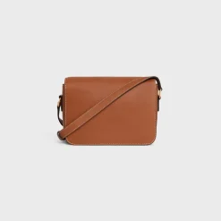 Online Teen Triomphe Bag in Natural Calfskin Women Triomphe | Categories·Cross-Body Bags