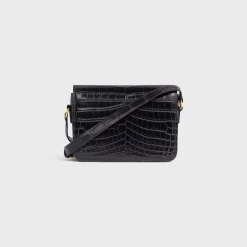 Best Teen Triomphe Bag in Niloticus Crocodile Women Triomphe | Categories·Cross-Body Bags