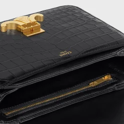 Best Teen Triomphe Bag in Niloticus Crocodile Women Triomphe | Categories·Cross-Body Bags