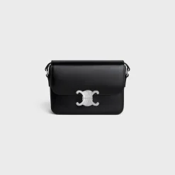Hot Teen Triomphe Bag in shiny calfskin Women Triomphe | Categories·Cross-Body Bags