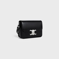 Hot Teen Triomphe Bag in shiny calfskin Women Triomphe | Categories·Cross-Body Bags