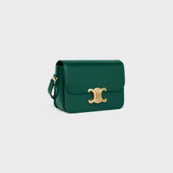 Sale Teen Triomphe Bag in shiny calfskin Women Triomphe | Categories·Cross-Body Bags