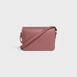 Outlet Teen Triomphe Bag in shiny calfskin Women Triomphe | Categories·Cross-Body Bags