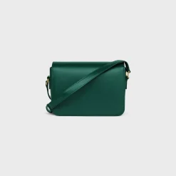 Sale Teen Triomphe Bag in shiny calfskin Women Triomphe | Categories·Cross-Body Bags