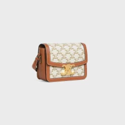 New TEEN TRIOMPHE BAG in Triomphe Canvas and Calfskin Women Triomphe | Triomphe Canvas