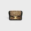 Discount TEEN TRIOMPHE BAG in velvet with print Women Triomphe | Categories·Cross-Body Bags