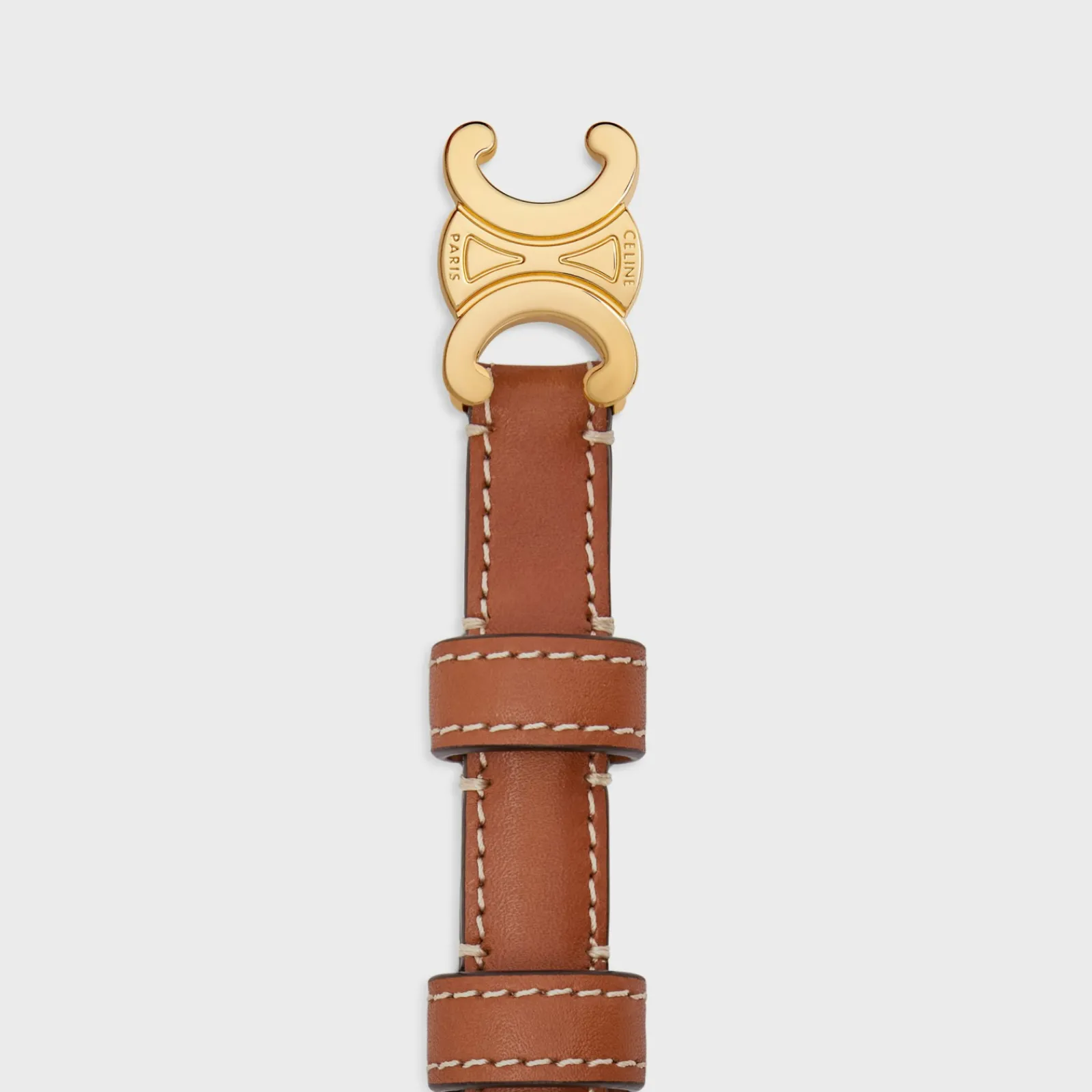 Outlet TEEN TRIOMPHE BELT in Natural Calfskin Women Triomphe