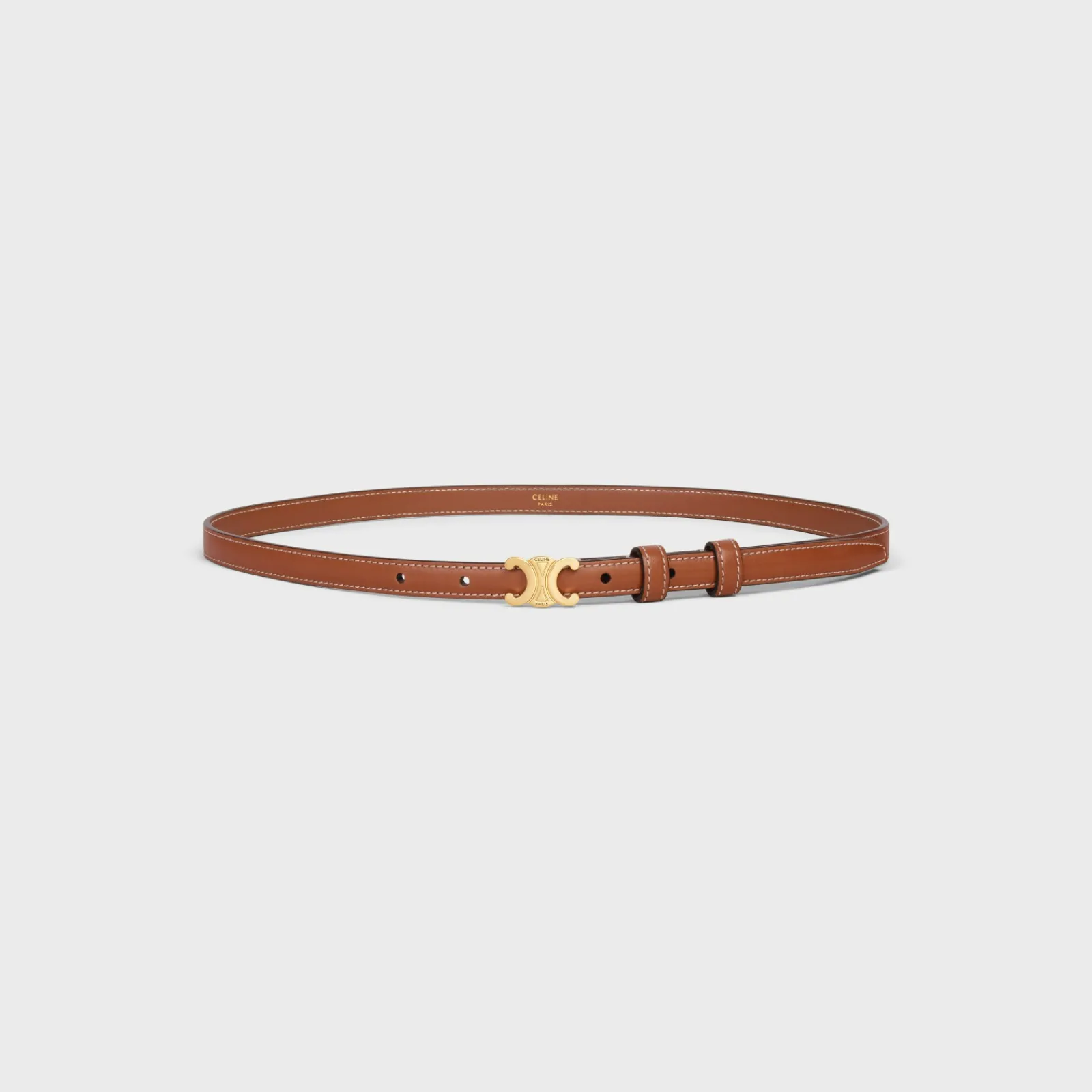 Outlet TEEN TRIOMPHE BELT in Natural Calfskin Women Triomphe