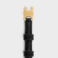 Outlet TEEN TRIOMPHE BELT in Taurillon Leather Women Triomphe